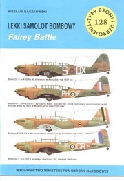 TBiU 128 Lekki samolot bombowy Fairey Battle