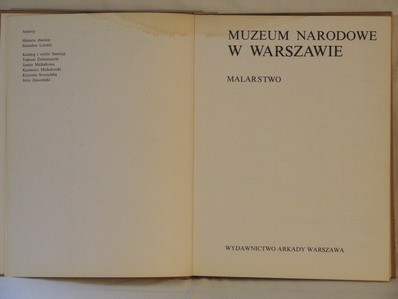 Muzeum Narodowe w Warszawie - Malarstwo