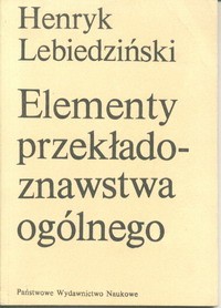 Elementy przekładoznawstwa ogólnego