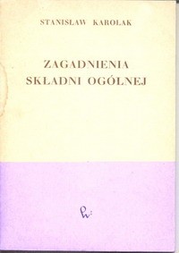 Zagadnienia składni ogólnej