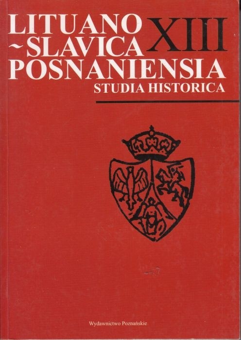 Lituano-Slavica Posnaniensia XIII