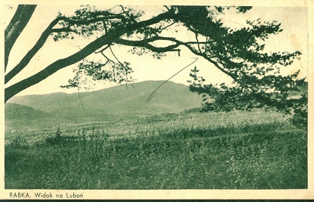 Rabka. Widok na Luboń