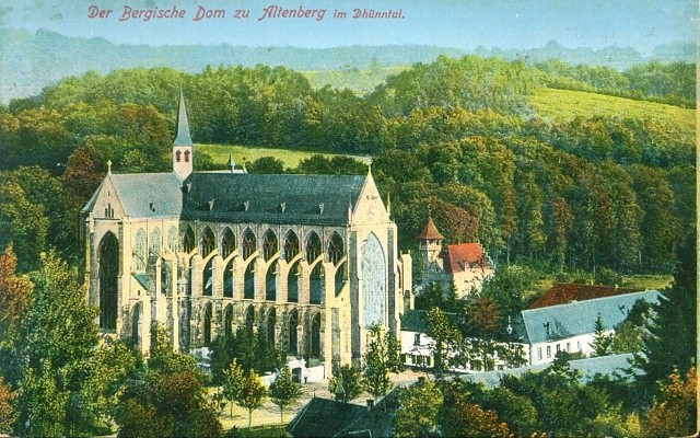 Der bergische Dom zu Altenberg im Dhüntal