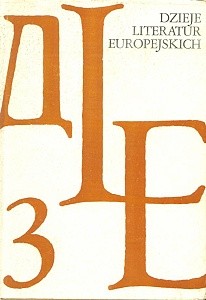 Dzieje Literatur Europejskich t. 3  cz.1