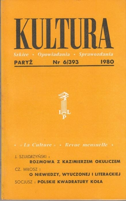 KULTURA  6/393  1980