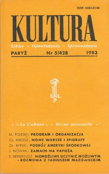 KULTURA  5/428  1983