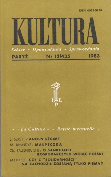 KULTURA  12/435  1983