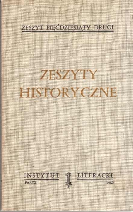 Zeszyty historyczne z. 52 (paryski oryginał)