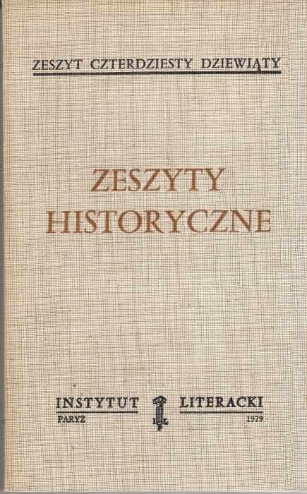 Zeszyty historyczne z. 49  (paryski oryginał)