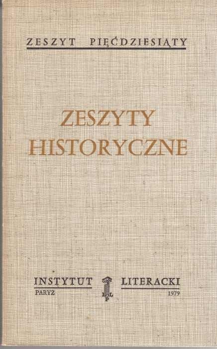 Zeszyty historyczne z. 50 (paryski oryginał)