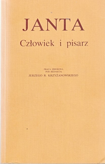 Janta Człowiek i pisarz