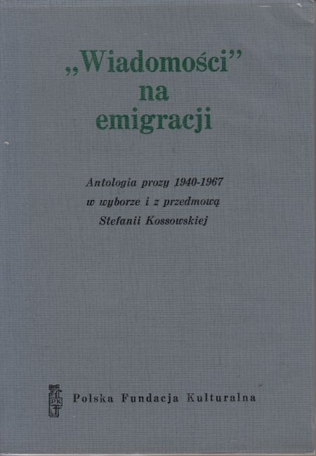 WIADOMOŚCI na emigracji