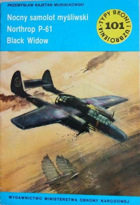 TBiU 101 Nocny samolot myśliwski Northrop P-61 Black Widow