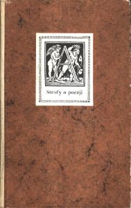 Strofy o poezji. Antologia.
