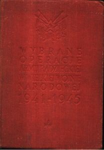 Wybrane operacje Armii Radzieckiej w Wielkiej Wojnie Narodowej ZSRR 1941 - 1945