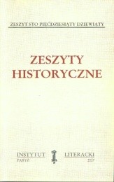 Zeszyty Historyczne zeszyt 159