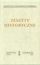 Zeszyty Historyczne zeszyt 131