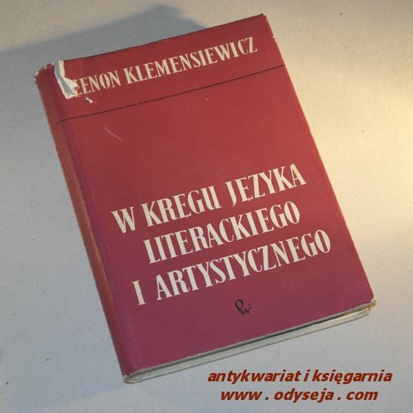 W kręgu języka literackiego i artystycznego