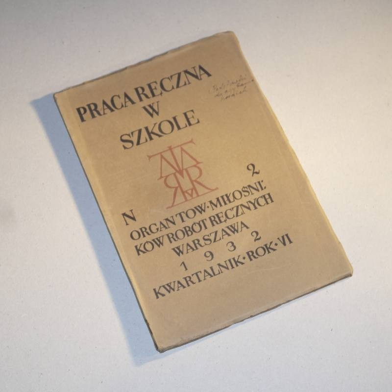 PRACA RĘCZNA W SZKOLE nr  2 / 1932