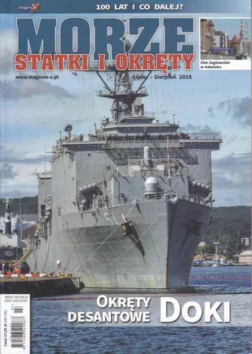 MORZE STATKI I OKRĘTY 7-8/2018