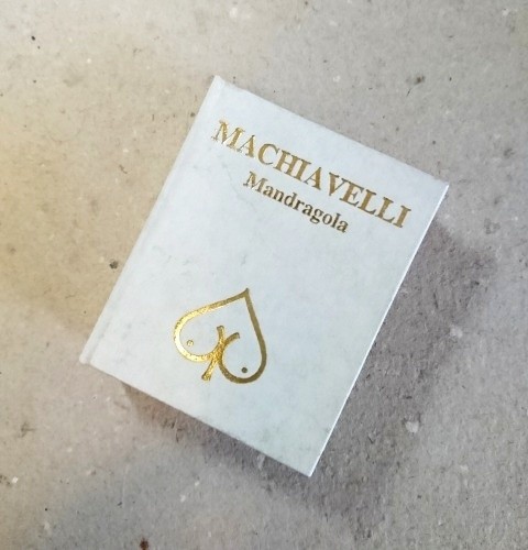 Mandragola  /  Machiavelli  miniatura