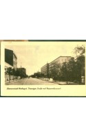 Litzmannstadt / Warthegaŭ. Danziger Straße mit Reservelazarett