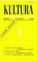 Kultura nr 3/606 (wydanie krajowe) 1998