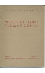 Wstęp do teorii tłumaczenia