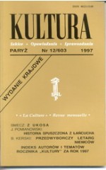 KULTURA nr 12/603 1997