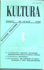 KULTURA nr 10/625  1999