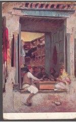 Magasin d'un tailleur  Römmler & Jonas Dresden R 124 Art Postcard