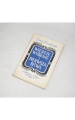 Wiersze wybrane i pierwsza bitwa /  Paczkowski