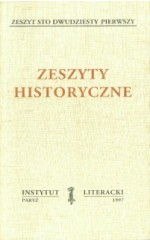Zeszyty Historyczne z. 121 (paryski oryginał)